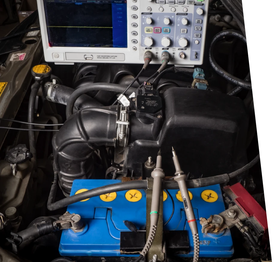 photo of specialized tools used in car diagnostics